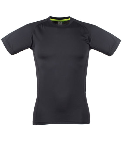 Tryck din logga på T-shirts från Tombo - Anpassa Tombo – Performance T-shirt i färgen Svart för företag, föreningar och privatpersoner