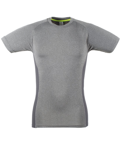 Tryck din logga på T-shirts från Tombo - Anpassa Tombo – Performance T-shirt i färgen Mellangrå för företag, föreningar och privatpersoner