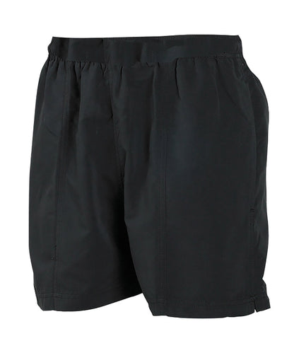 Tryck din logga på Shorts från Tombo - Anpassa Ofodrade shorts för alla ändamål för damer i färgen Svart för företag, föreningar och privatpersoner