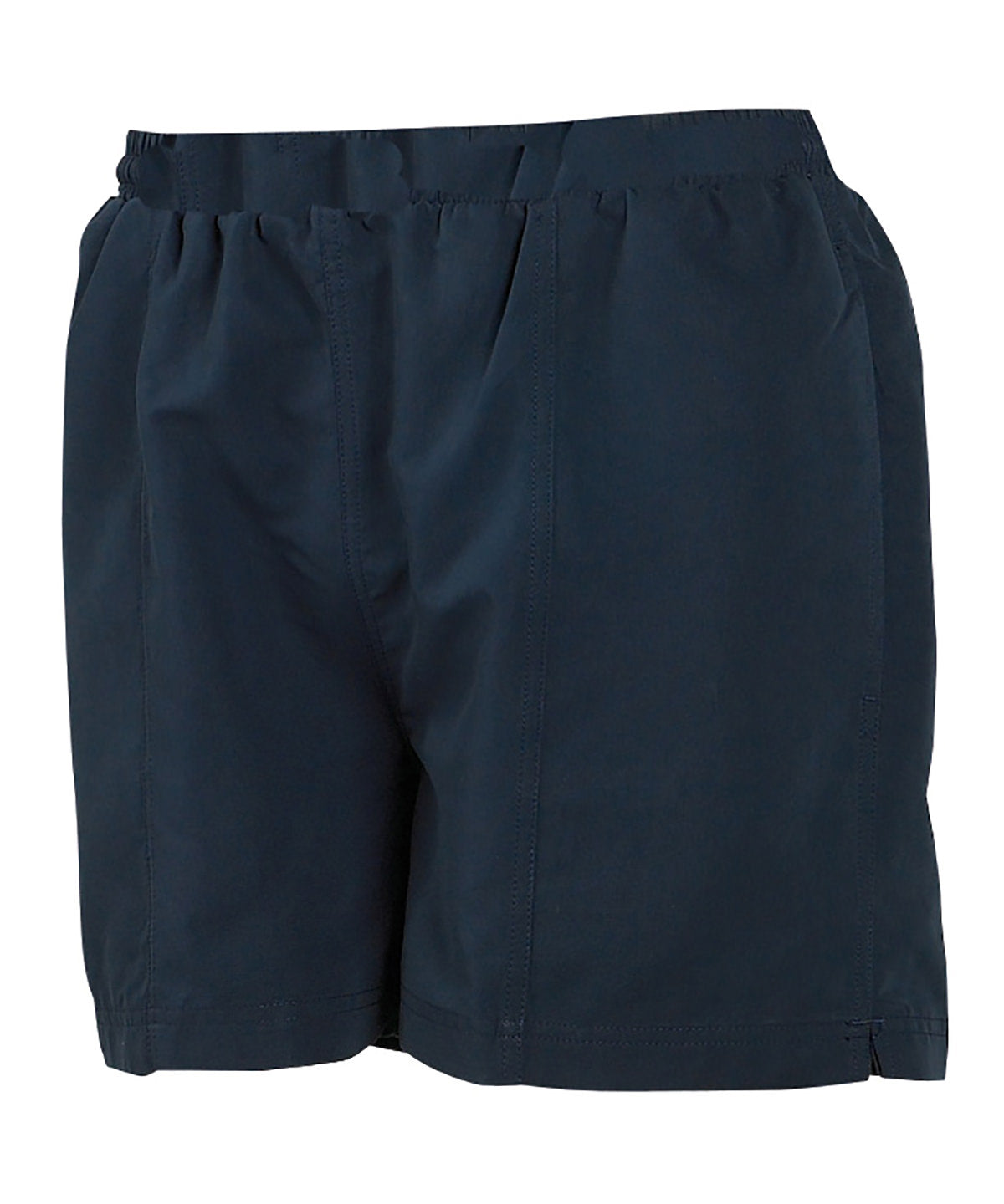 Tryck din logga på Shorts från Tombo - Anpassa Ofodrade shorts för alla ändamål för damer i färgen Marinblå för företag, föreningar och privatpersoner