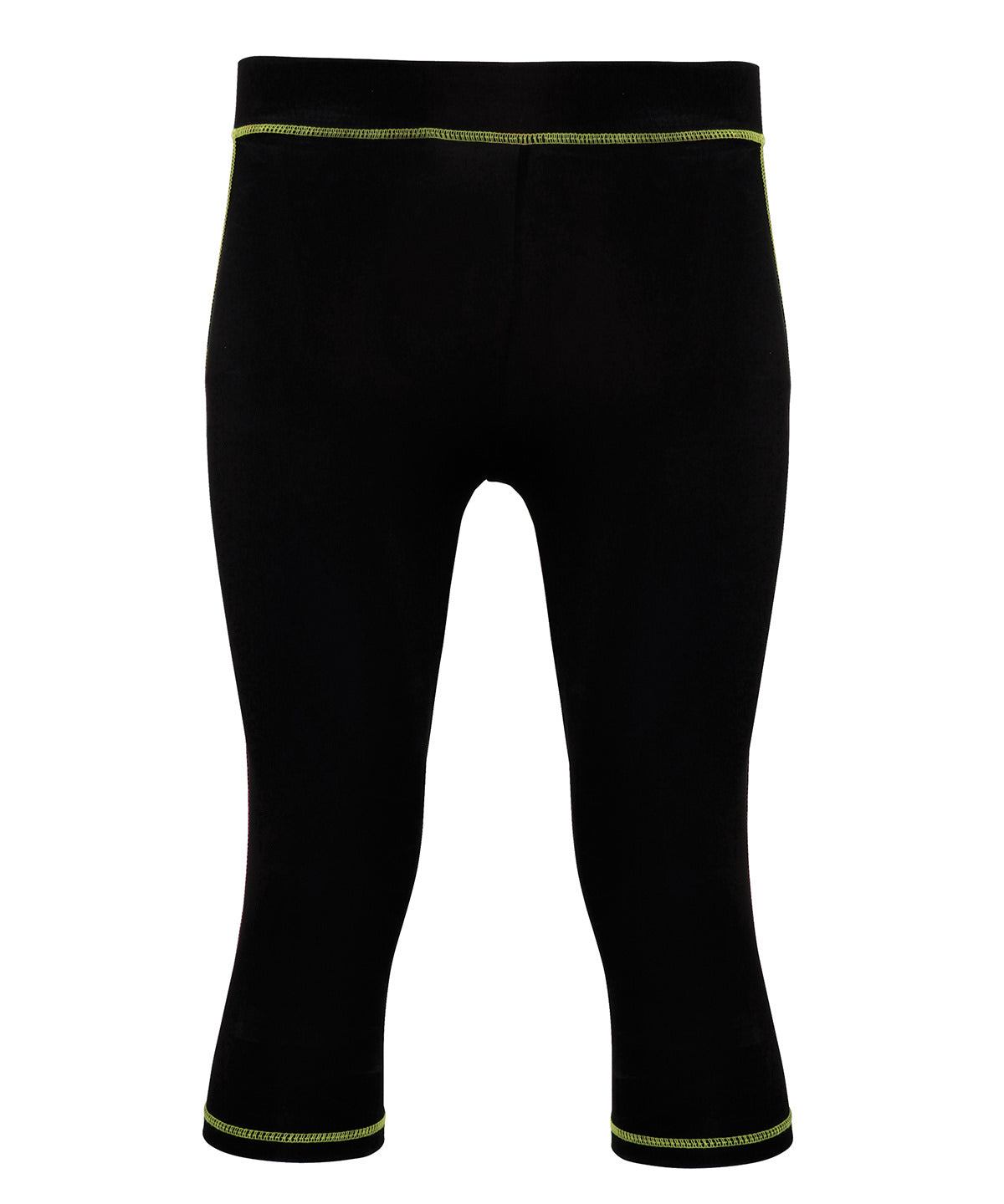 Tryck din logga på Leggings från TriDri - Anpassa TriDri capri träningsleggings för damer i färgen Svart för företag, föreningar och privatpersoner