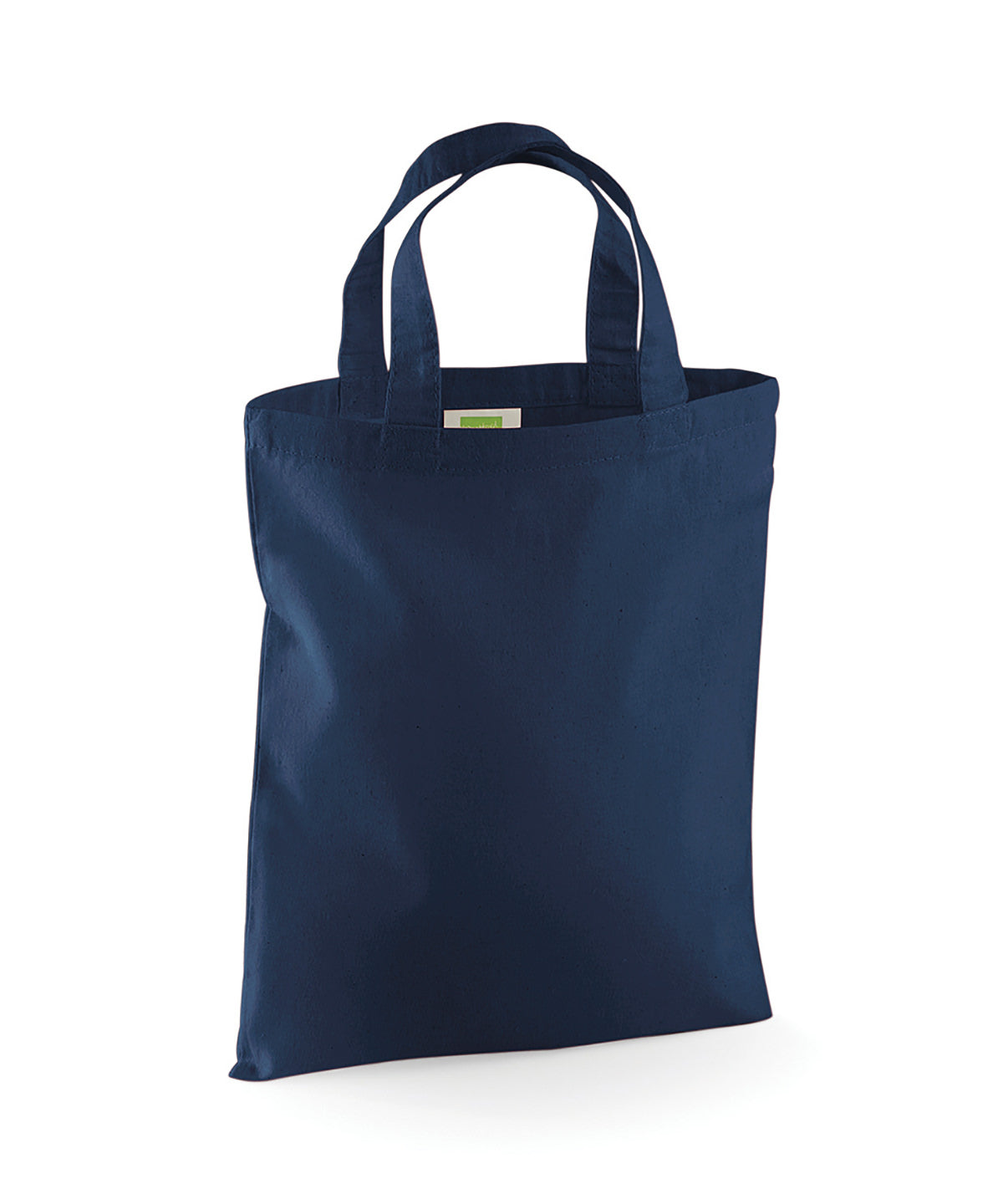 Tryck din logga på Väskor från Westford Mill - Anpassa Mini Bag for Life i färgen Marinblå One Size för företag, föreningar och privatpersoner