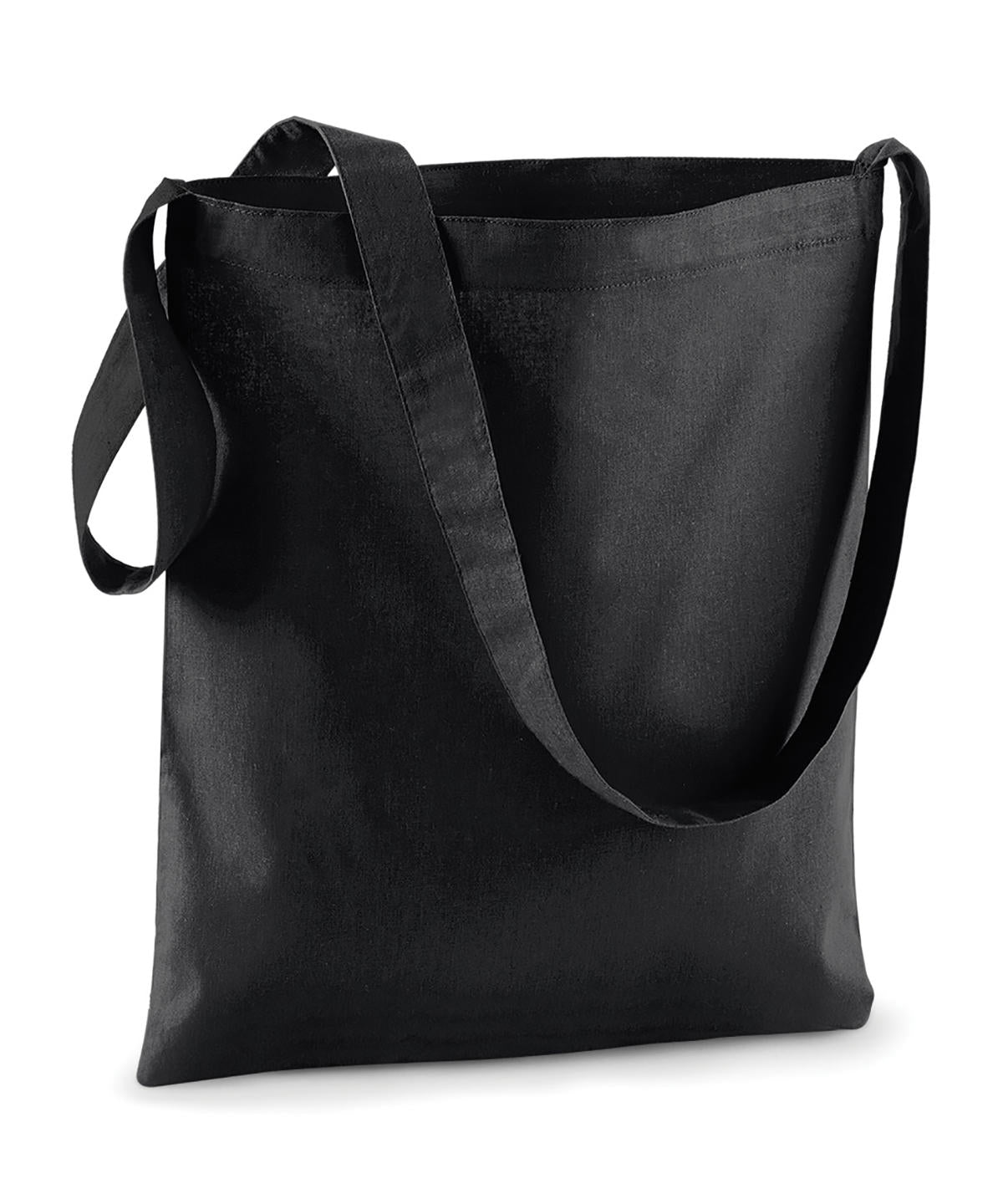 Tryck din logga på Väskor från Westford Mill - Anpassa Sling Bag for Life i färgen Svart One Size för företag, föreningar och privatpersoner
