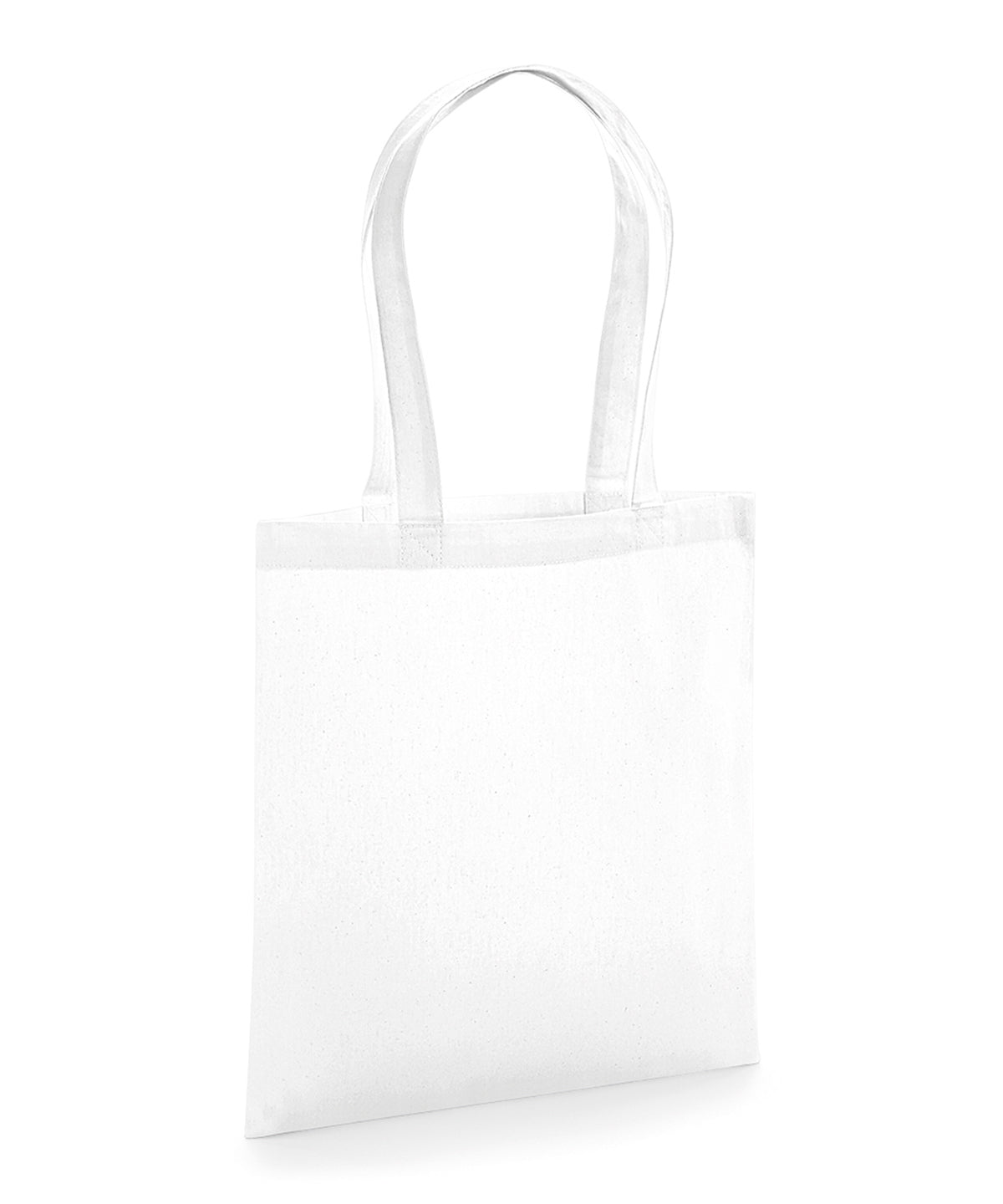 Tryck din logga på Väskor från Westford Mill - Anpassa EarthAware Organic Marina Tote i färgen Vit One Size för företag, föreningar och privatpersoner