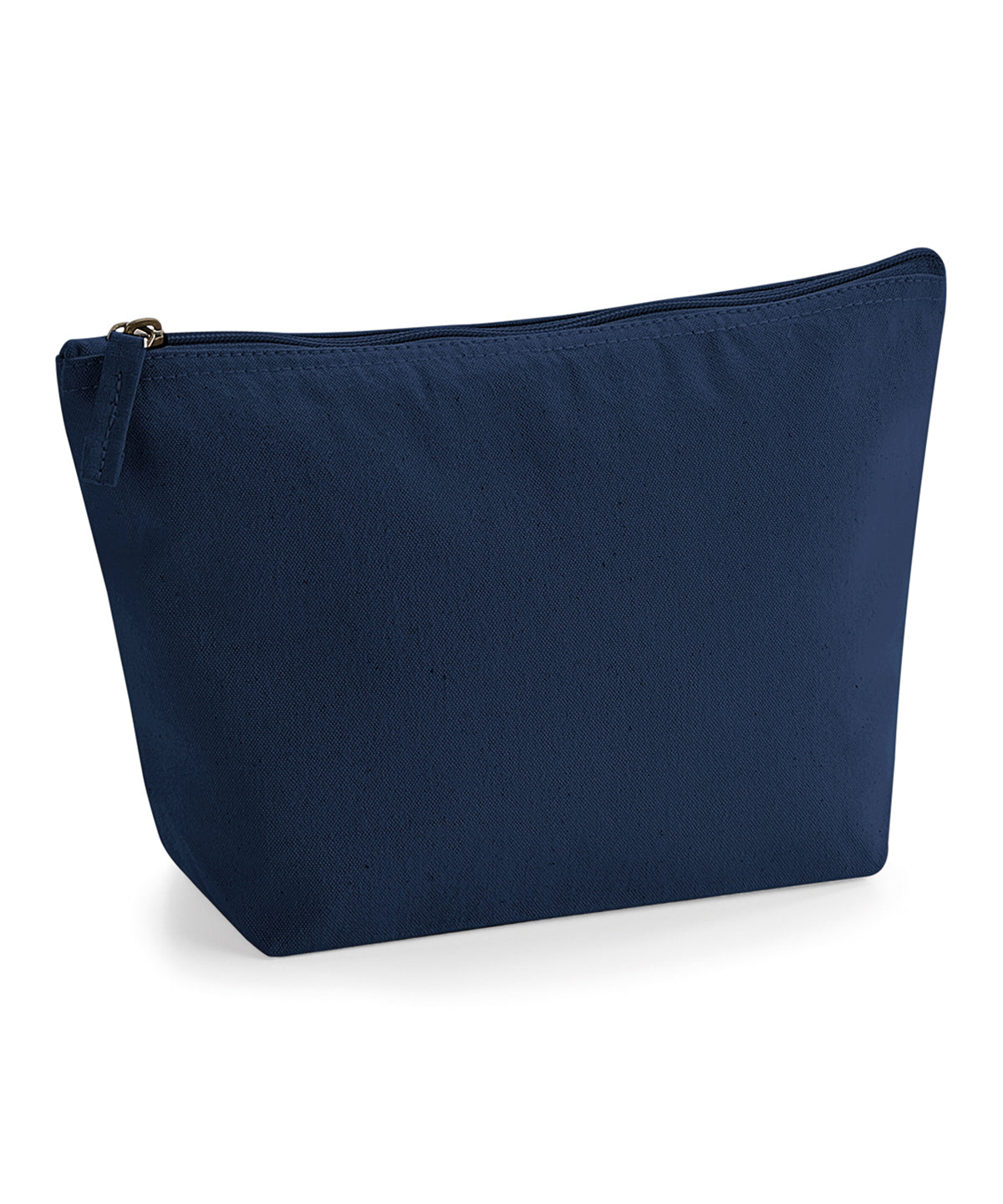 Tryck din logga på Väskor från Westford Mill - Anpassa EarthAware ekologisk tillbehörsväska i färgen Marinblå för företag, föreningar och privatpersoner