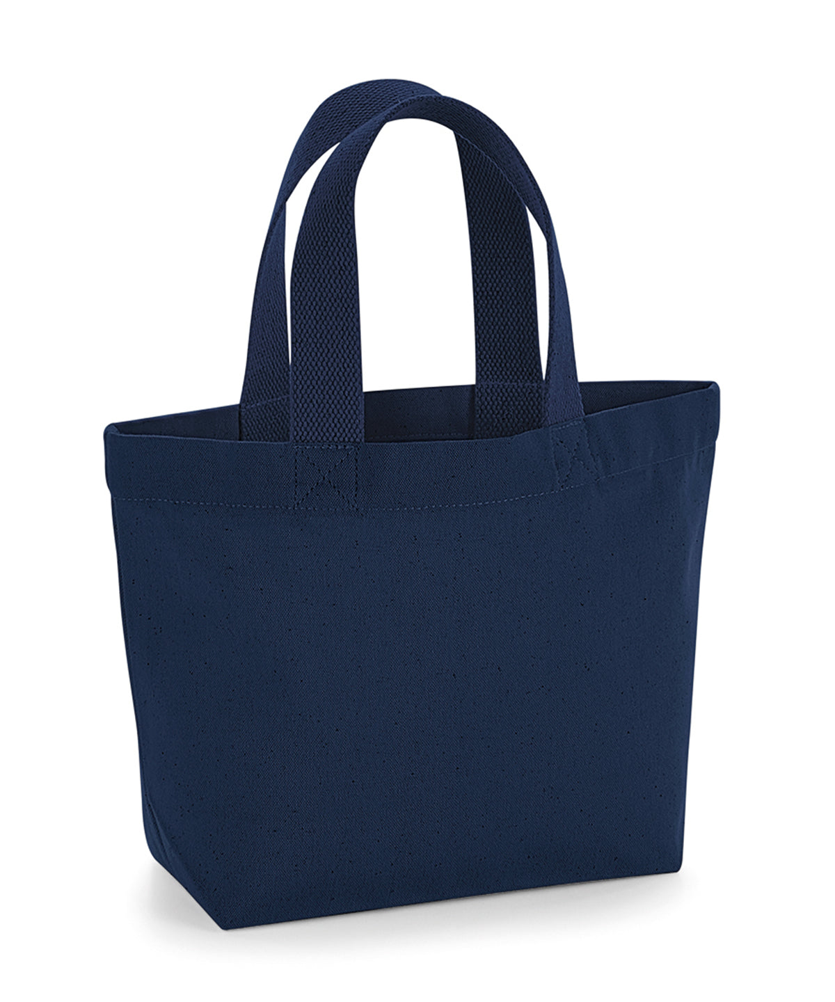 Tryck din logga på Väskor från Westford Mill - Anpassa EarthAware Organic Marine Tote Mini i färgen Marinblå One Size för företag, föreningar och privatpersoner