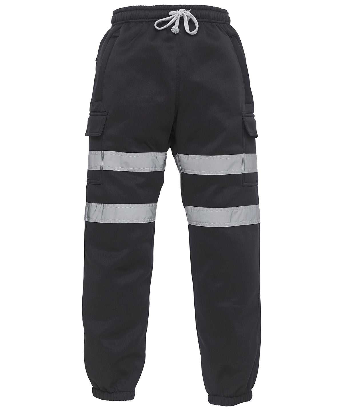 Tryck din logga på Mjukisbyxor från Yoko - Anpassa Hi-vis joggingbyxor i färgen Svart för företag, föreningar och privatpersoner