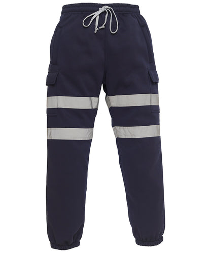 Tryck din logga på Mjukisbyxor från Yoko - Anpassa Hi-vis joggingbyxor i färgen Marinblå för företag, föreningar och privatpersoner