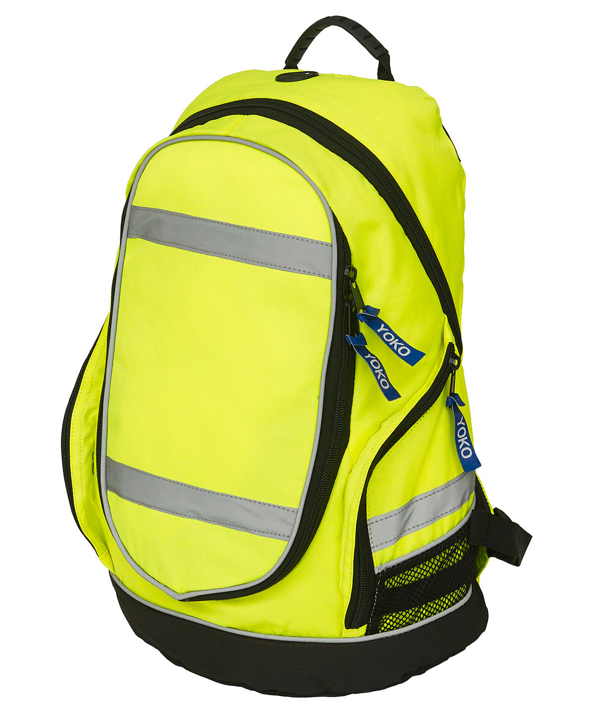 Tryck din logga på Väskor från Yoko - Anpassa Hi-vis London ryggsäck i färgen Ljusgul One Size för företag, föreningar och privatpersoner