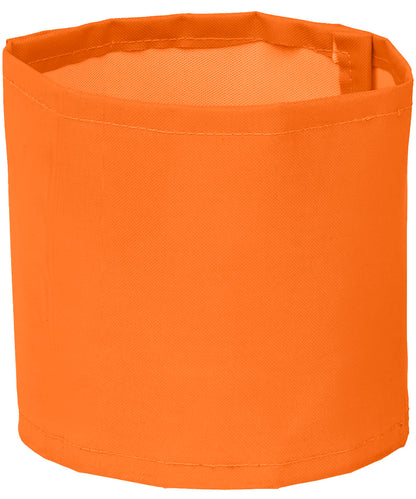 Tryck din logga på Armband från Yoko - Anpassa Print-me armbands i färgen Neon orange för företag, föreningar och privatpersoner