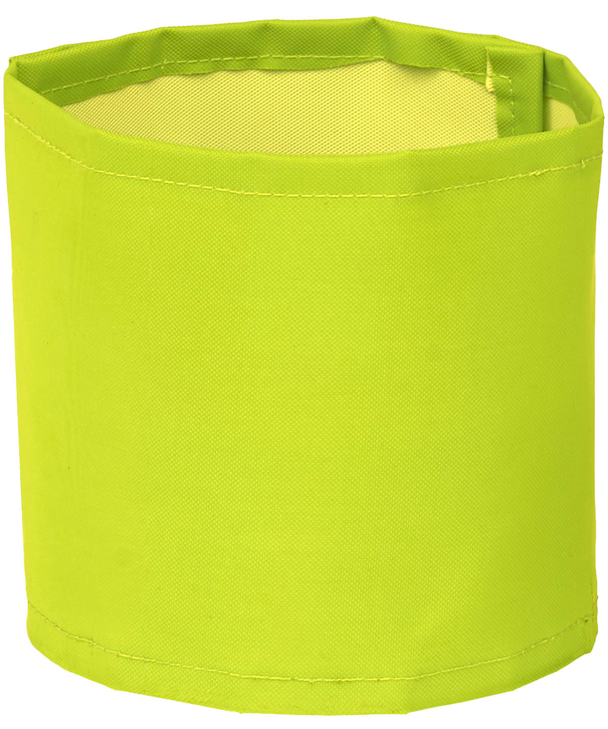 Tryck din logga på Armband från Yoko - Anpassa Print-me armbands i färgen Neon gul för företag, föreningar och privatpersoner