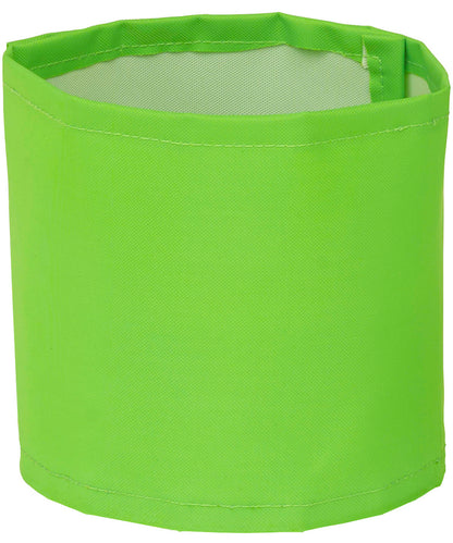 Tryck din logga på Armband från Yoko - Anpassa Print-me armbands i färgen Lime för företag, föreningar och privatpersoner