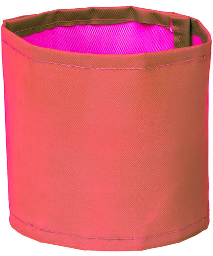 Tryck din logga på Armband från Yoko - Anpassa Print-me armbands i färgen Ljus rosa för företag, föreningar och privatpersoner