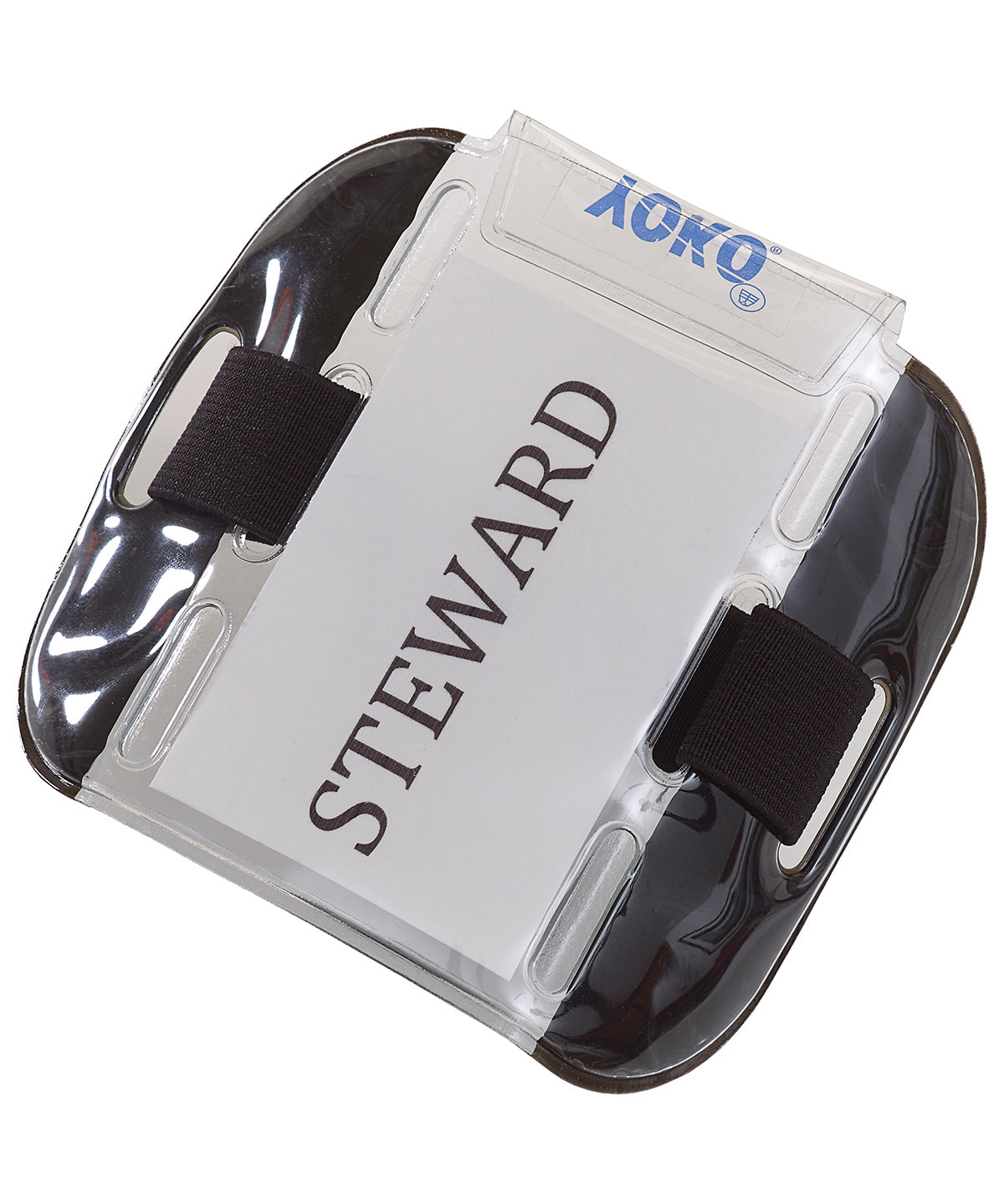 Tryck din logga på Armband från Yoko - Anpassa ID-armband i färgen Svart One Size för företag, föreningar och privatpersoner