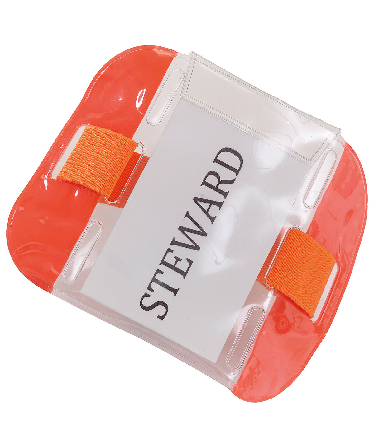 Tryck din logga på Armband från Yoko - Anpassa ID-armband i färgen Neon orange One Size för företag, föreningar och privatpersoner