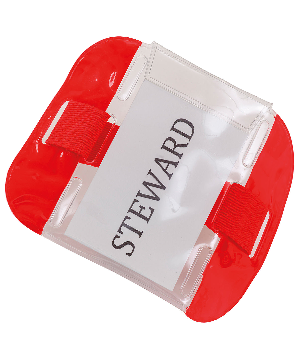 Tryck din logga på Armband från Yoko - Anpassa ID-armband i färgen Mellan röd One Size för företag, föreningar och privatpersoner