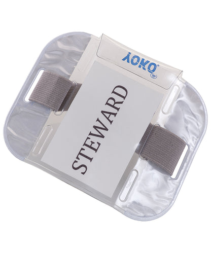 Tryck din logga på Armband från Yoko - Anpassa ID-armband i färgen Silver One Size för företag, föreningar och privatpersoner