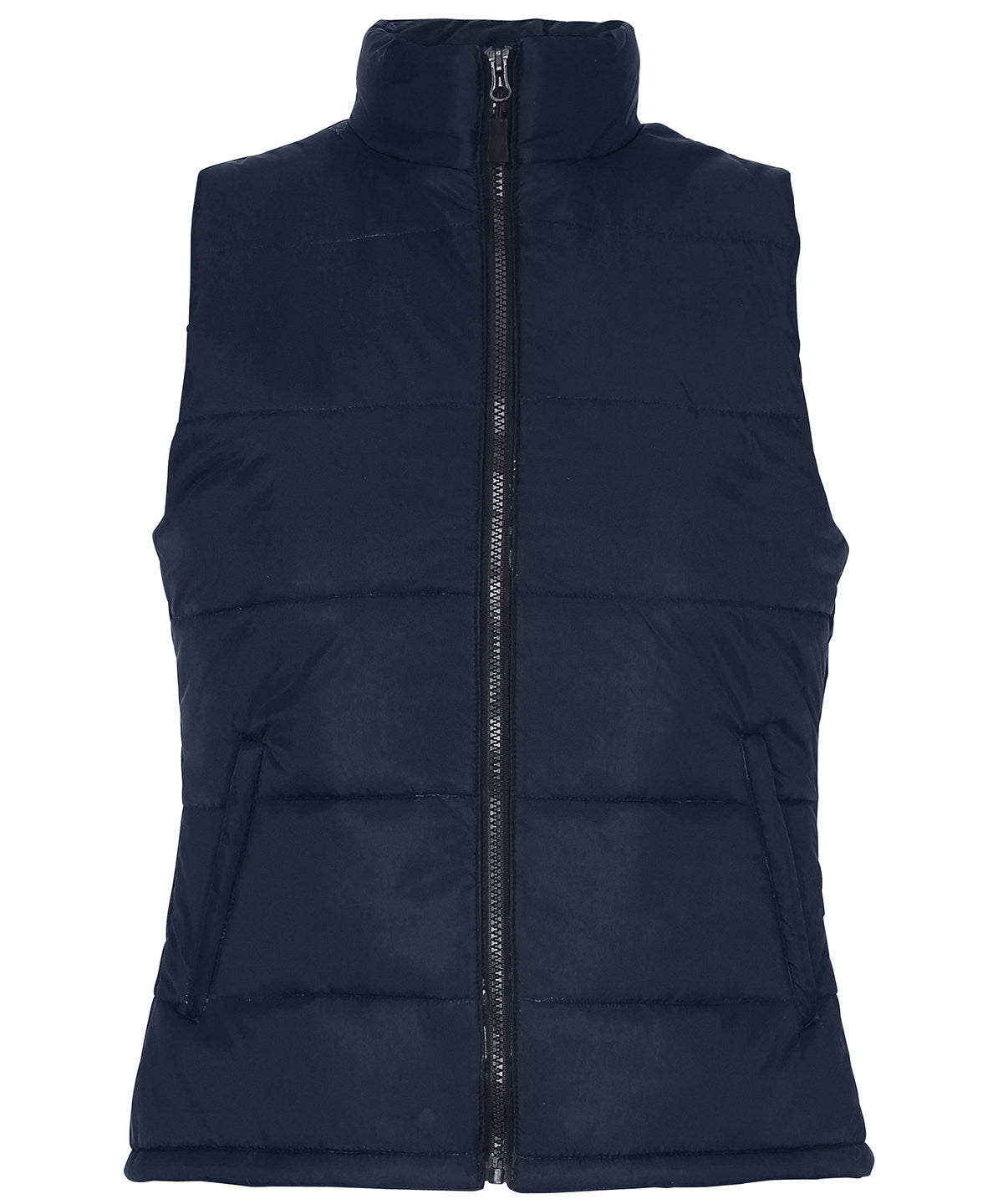 Tryck din logga på Termovästar från 2786 - Anpassa Bodywarmer för damer i färgen Marinblå för företag, föreningar och privatpersoner