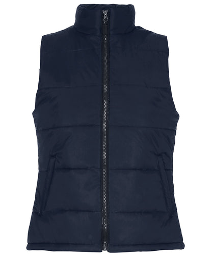Tryck din logga på Termovästar från 2786 - Anpassa Bodywarmer för damer i färgen Marinblå för företag, föreningar och privatpersoner