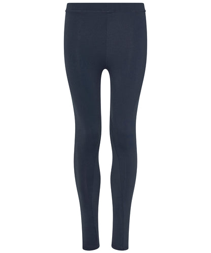Tryck din logga på Leggings från AWDis Just Cool - Anpassa Coola träningsbyxor för damer i färgen Marinblå för företag, föreningar och privatpersoner