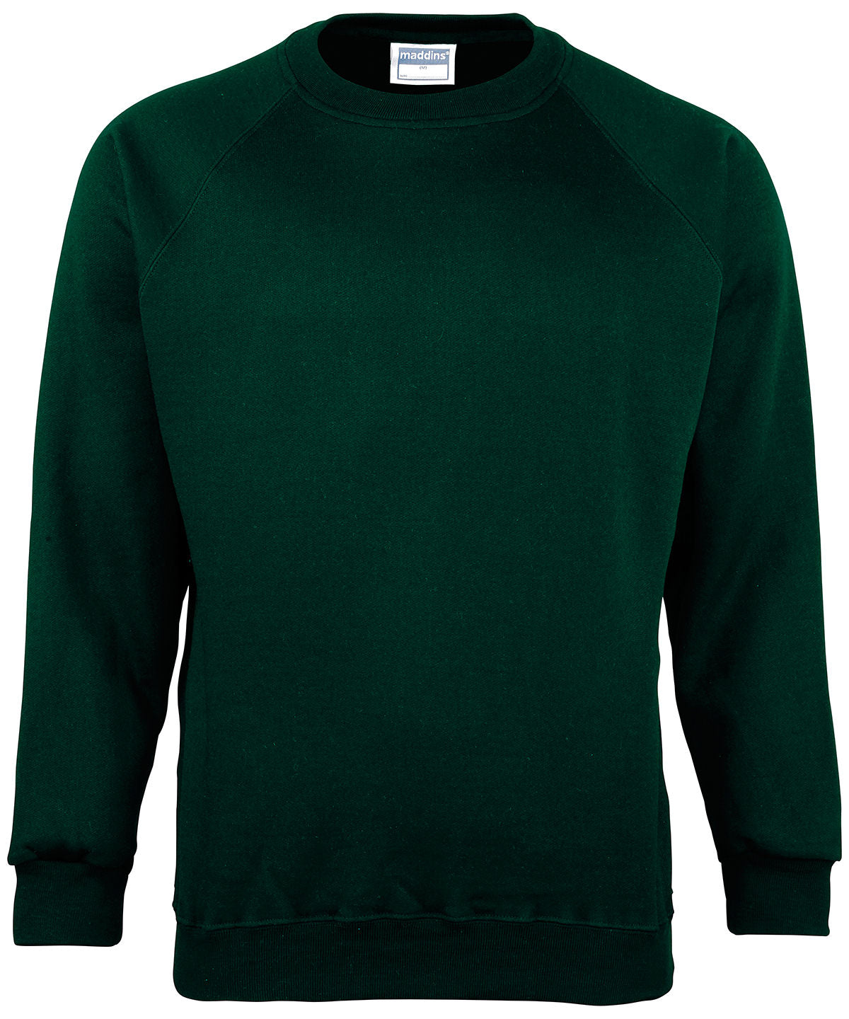 Tryck din logga på Sweatshirts från Maddins - Anpassa Coloursure sweatshirt i färgen Djup grön för företag, föreningar och privatpersoner