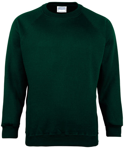 Tryck din logga på Sweatshirts från Maddins - Anpassa Coloursure sweatshirt i färgen Djup grön för företag, föreningar och privatpersoner