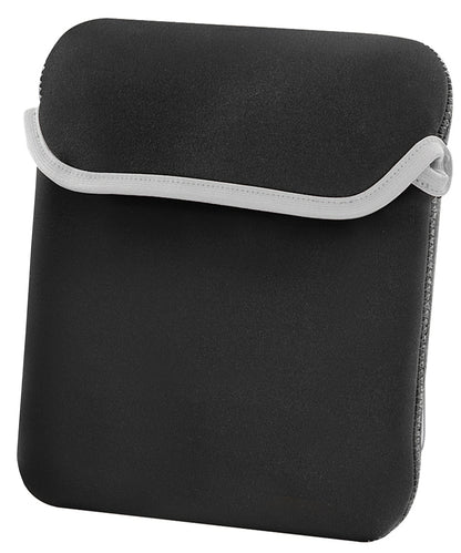Tryck din logga på Laptopfodral från Bagbase - Anpassa Vändbart fodral för iPad/surfplatta i färgen Svart One Size för företag, föreningar och privatpersoner