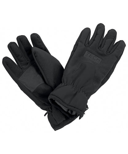 Tryck din logga på Handskar från Result Winter Essentials - Anpassa Softshellhandske med teknisk prestanda i färgen Svart för företag, föreningar och privatpersoner