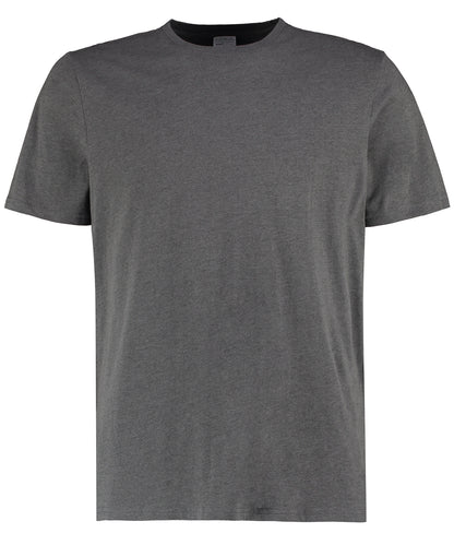 Tryck din logga på T-shirts från Kustom Kit - Anpassa Cotton T-Shirt i färgen Mörkgrå för företag, föreningar och privatpersoner