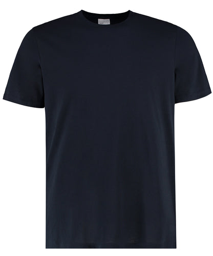 Tryck din logga på T-shirts från Kustom Kit - Anpassa Cotton T-Shirt i färgen Marinblå för företag, föreningar och privatpersoner