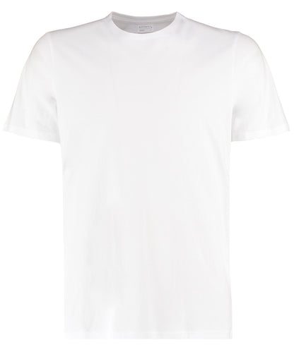 Tryck din logga på T-shirts från Kustom Kit - Anpassa Cotton T-Shirt i färgen Vit för företag, föreningar och privatpersoner