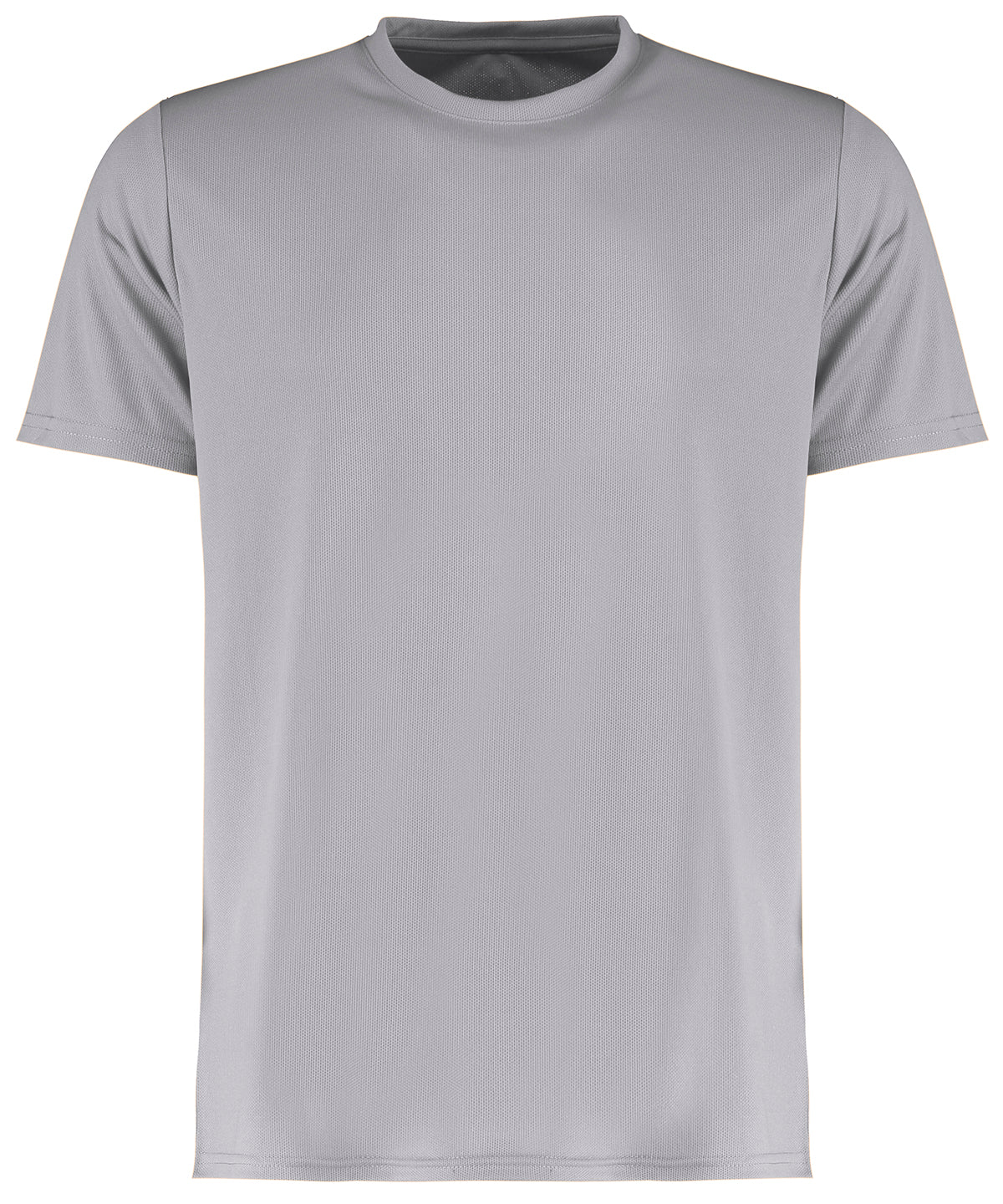 Tryck din logga på T-shirts från Kustom Kit - Anpassa Cooltex Plus Moisture-Wicking T-Shirt - Herr i färgen Ljunggrå för företag, föreningar och privatpersoner