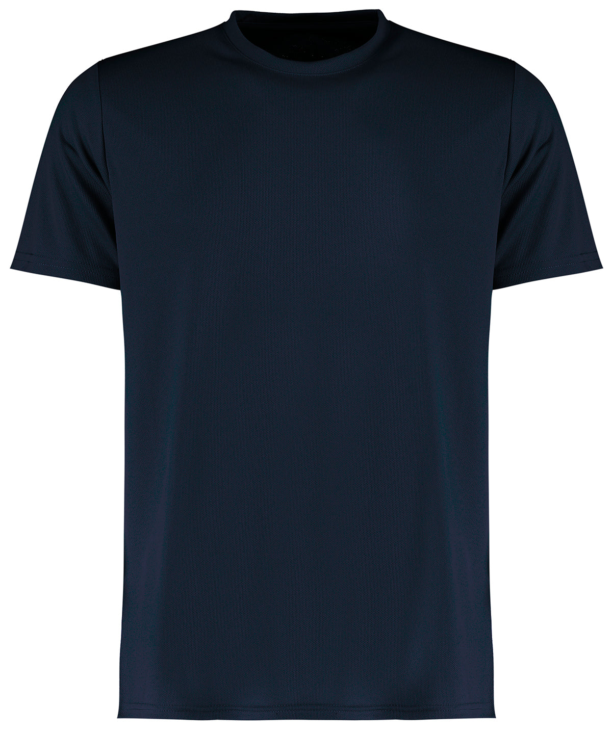Tryck din logga på T-shirts från Kustom Kit - Anpassa Cooltex Plus Moisture-Wicking T-Shirt - Herr i färgen Marinblå för företag, föreningar och privatpersoner