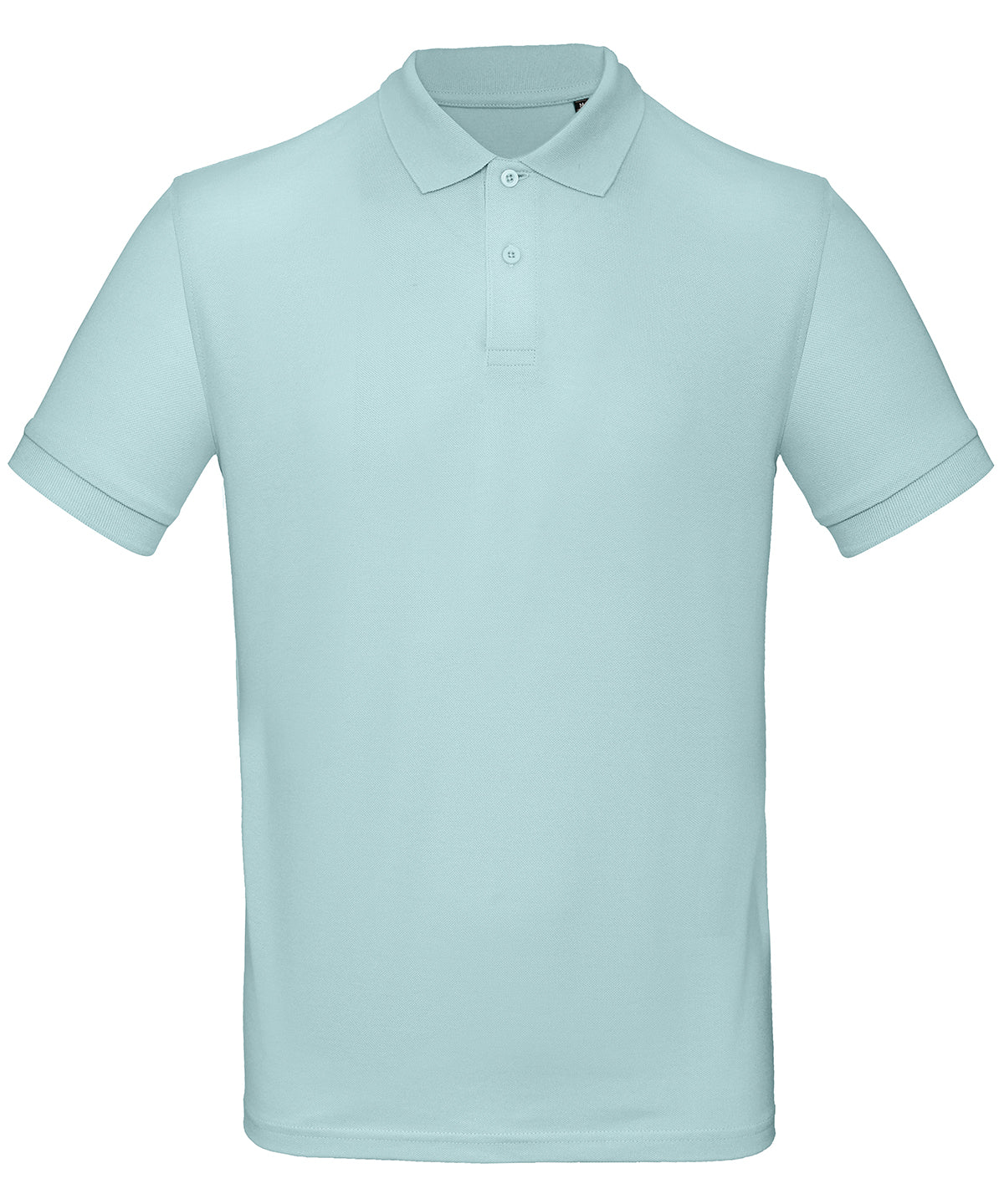 Tryck din logga på Piké från B&C Collection - Anpassa B&C Inspire Polo - Herr i färgen Mint för företag, föreningar och privatpersoner