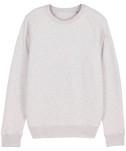 Tryck din logga på Sweatshirts från Stanley/Stella - Anpassa Stanley Stella - Stroller, Unisex Sweatshirt/Rund hals i färgen Ljusgrå för företag, föreningar och privatpersoner