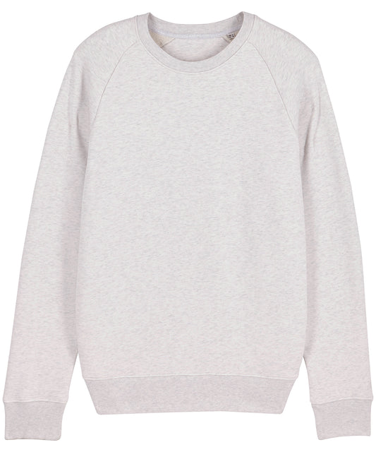 Tryck din logga på Sweatshirts från Stanley/Stella - Anpassa Stanley Stella - Stroller, Unisex Sweatshirt/Rund hals i färgen Ljusgrå för företag, föreningar och privatpersoner