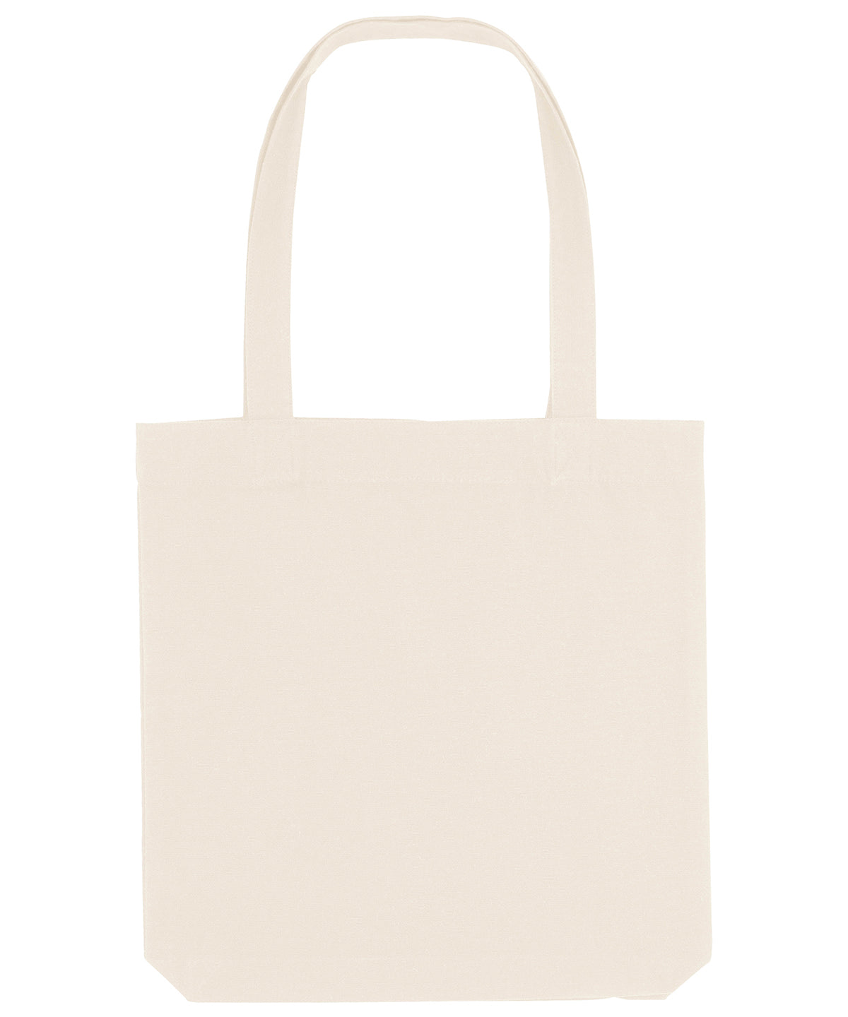 Tryck din logga på Väskor från Stanley/Stella - Anpassa Woven Fabric Tote i färgen Naturligt One Size för företag, föreningar och privatpersoner