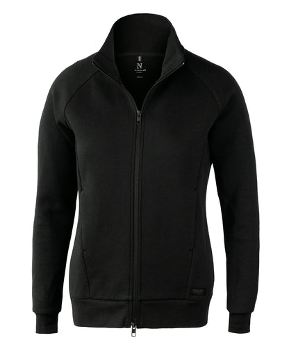 Tryck din logga på Sweatshirts från Nimbus - Anpassa Nimbus - Dam Eaton Premium Dubbelvikt Sweatshirt i färgen Svart för företag, föreningar och privatpersoner