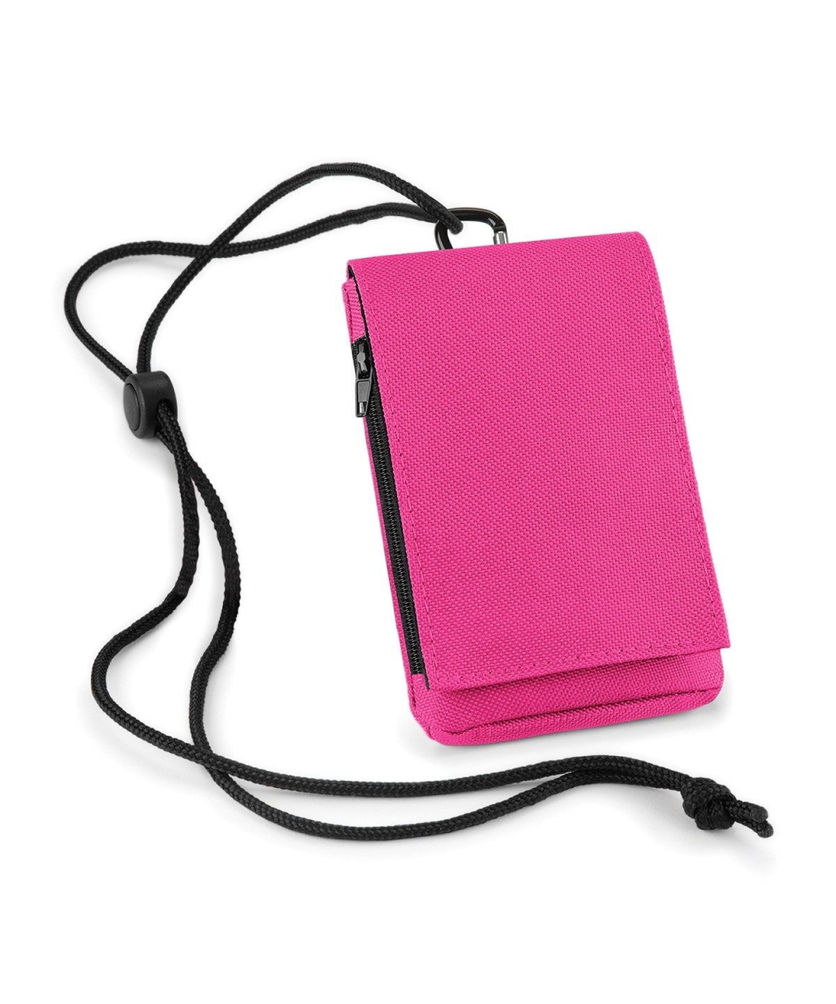 Tryck din logga på Mobilhållare från Bagbase - Anpassa Telefonväska i färgen Fuchsia One Size för företag, föreningar och privatpersoner