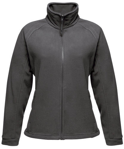 Tryck din logga på Fleece från Regatta Professional - Anpassa Thor III fleece för damer i färgen Mörkgrå för företag, föreningar och privatpersoner