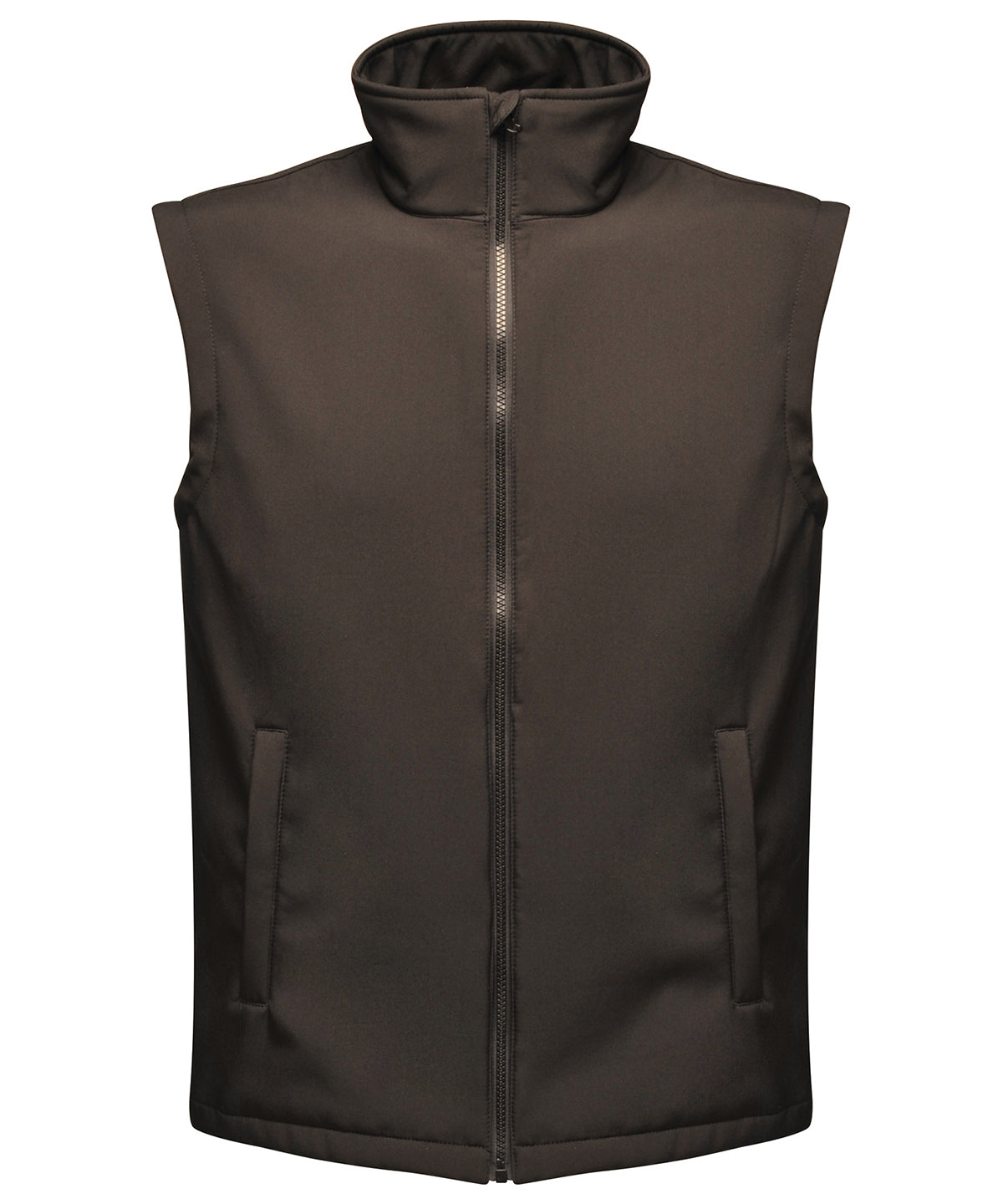 Tryck din logga på Termovästar från Regatta Professional - Anpassa Ablaze tryckbar softshell-värmare i färgen Svart för företag, föreningar och privatpersoner