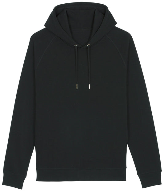 Tryck din logga på Hoodies från Stanley/Stella - Anpassa Stanley Stella - Sider Unisex Hoodie i färgen Svart för företag, föreningar och privatpersoner