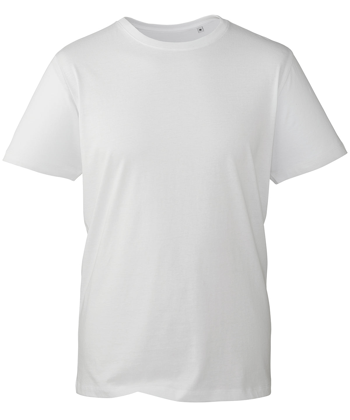 Tryck din logga på T-shirts från Anthem - Anpassa Anthem Tee -Unisex i färgen Vit för företag, föreningar och privatpersoner
