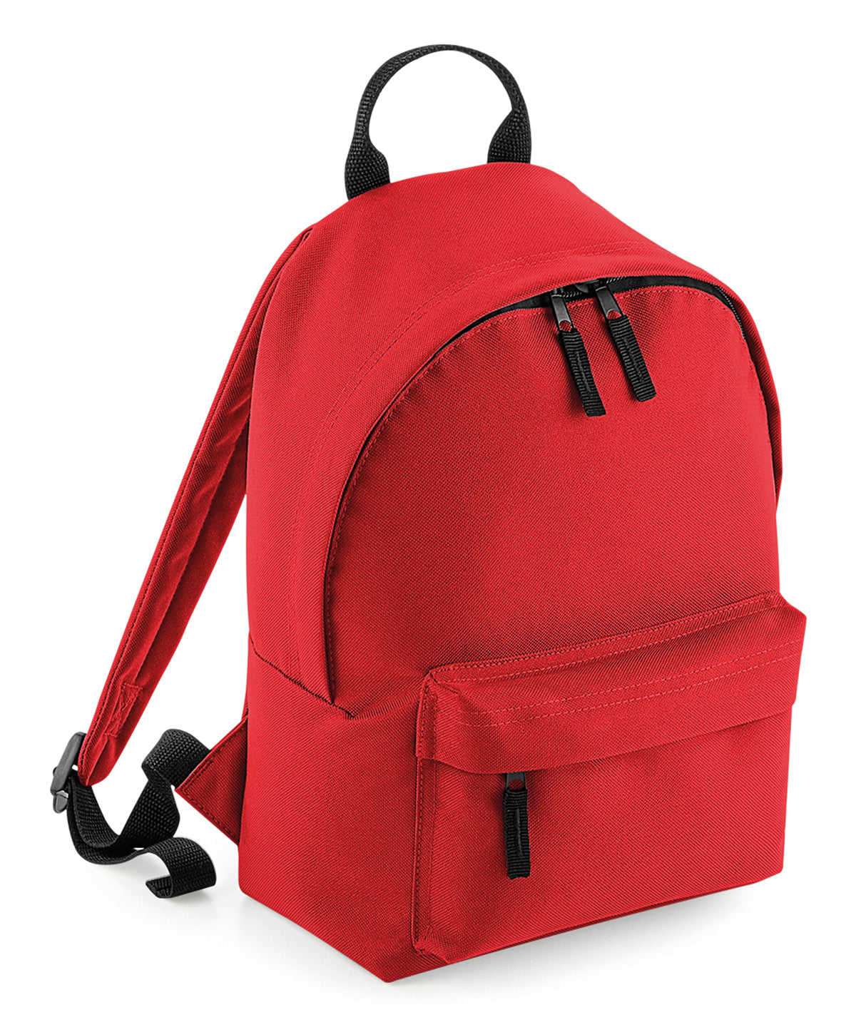 Tryck din logga på Väskor från Bagbase - Anpassa Mini fashion ryggsäck i färgen Ljusröd One Size för företag, föreningar och privatpersoner