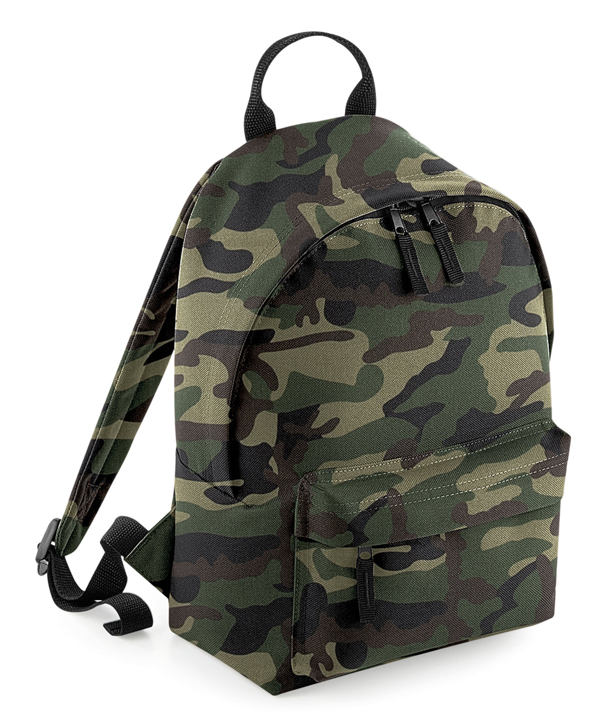 Tryck din logga på Väskor från Bagbase - Anpassa Mini fashion ryggsäck i färgen Kamouflage One Size för företag, föreningar och privatpersoner