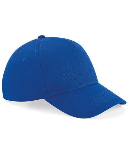 Tryck din logga på Kepsar från Beechfield - Anpassa Ultimate 6-panel keps i färgen Royal One Size för företag, föreningar och privatpersoner
