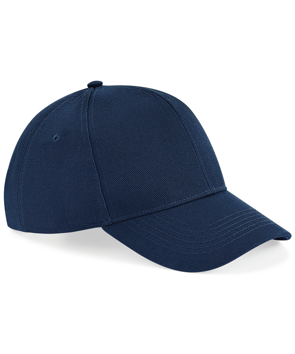 Tryck din logga på Kepsar från Beechfield - Anpassa Ultimate 6-panel keps i färgen Marinblå One Size för företag, föreningar och privatpersoner