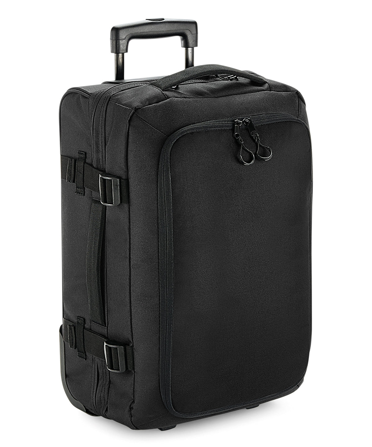 Tryck din logga på Väskor från Bagbase - Anpassa Escape handbagage på hjul i färgen Svart One Size för företag, föreningar och privatpersoner