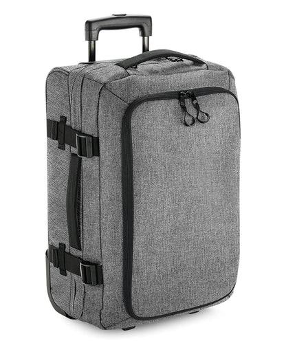 Tryck din logga på Väskor från Bagbase - Anpassa Escape handbagage på hjul i färgen Ljunggrå One Size för företag, föreningar och privatpersoner