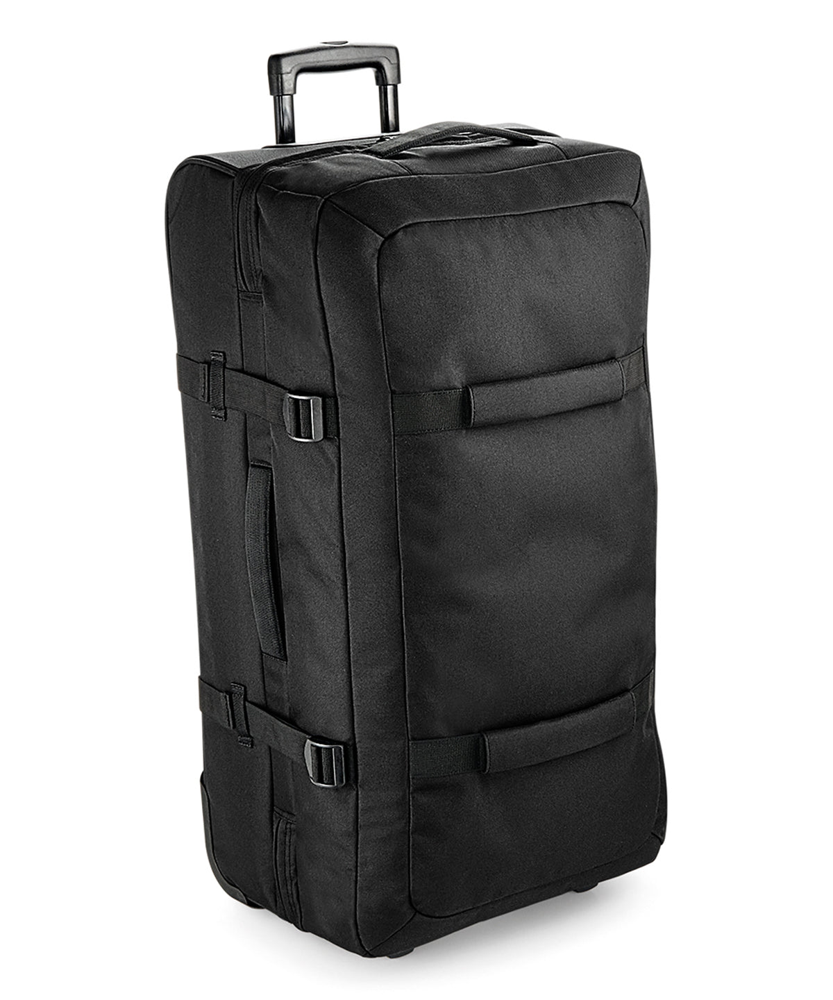 Tryck din logga på Väskor från Bagbase - Anpassa Escape check-in wheelie i färgen Svart One Size för företag, föreningar och privatpersoner